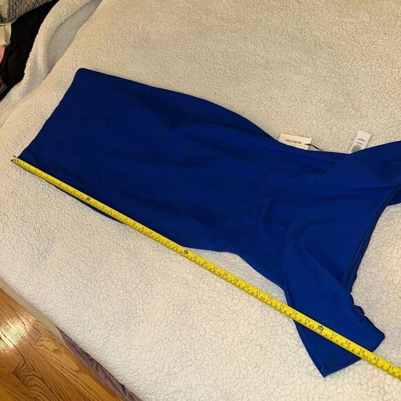 Babaton Aritzia Women’s Ruslan Sheath Dress Royal Blue Size 2 NWT - Picture 11 of 12